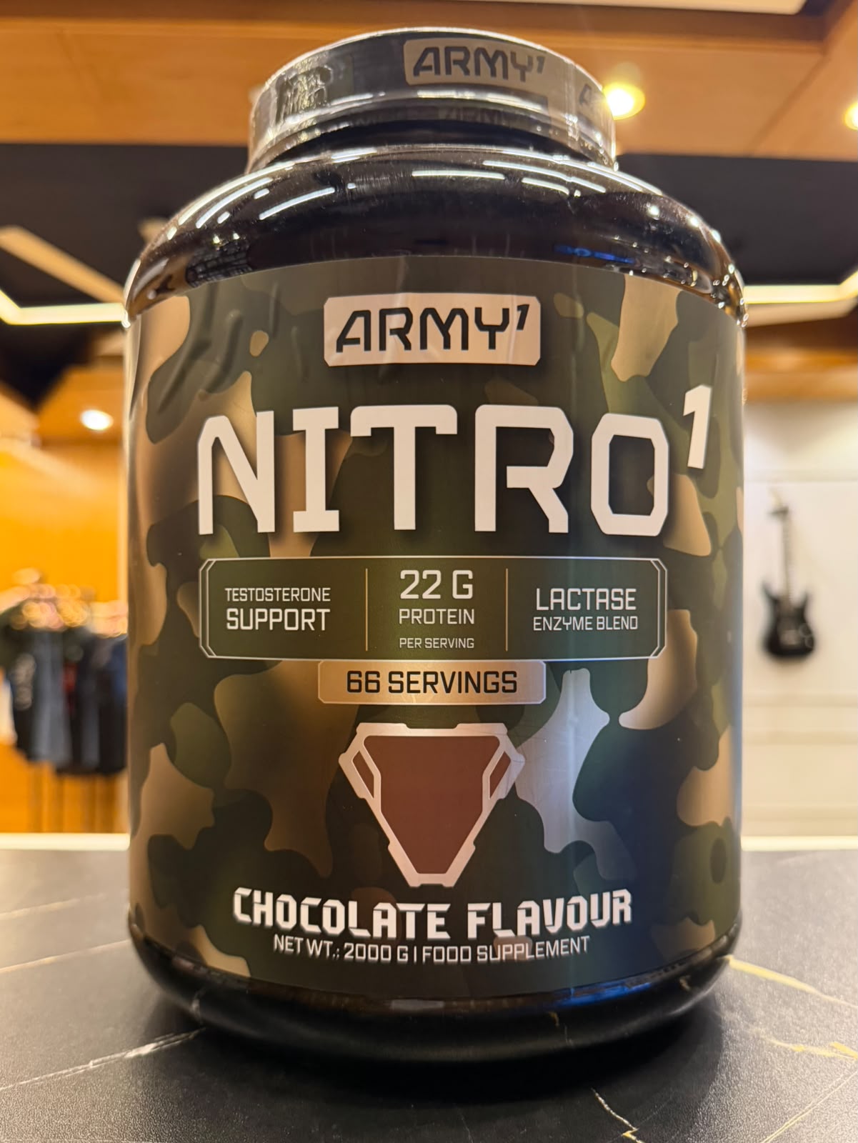 ARMY1 NITRO  , 2KG , 66 SERVING , CHOCOLATE FLAVOUR