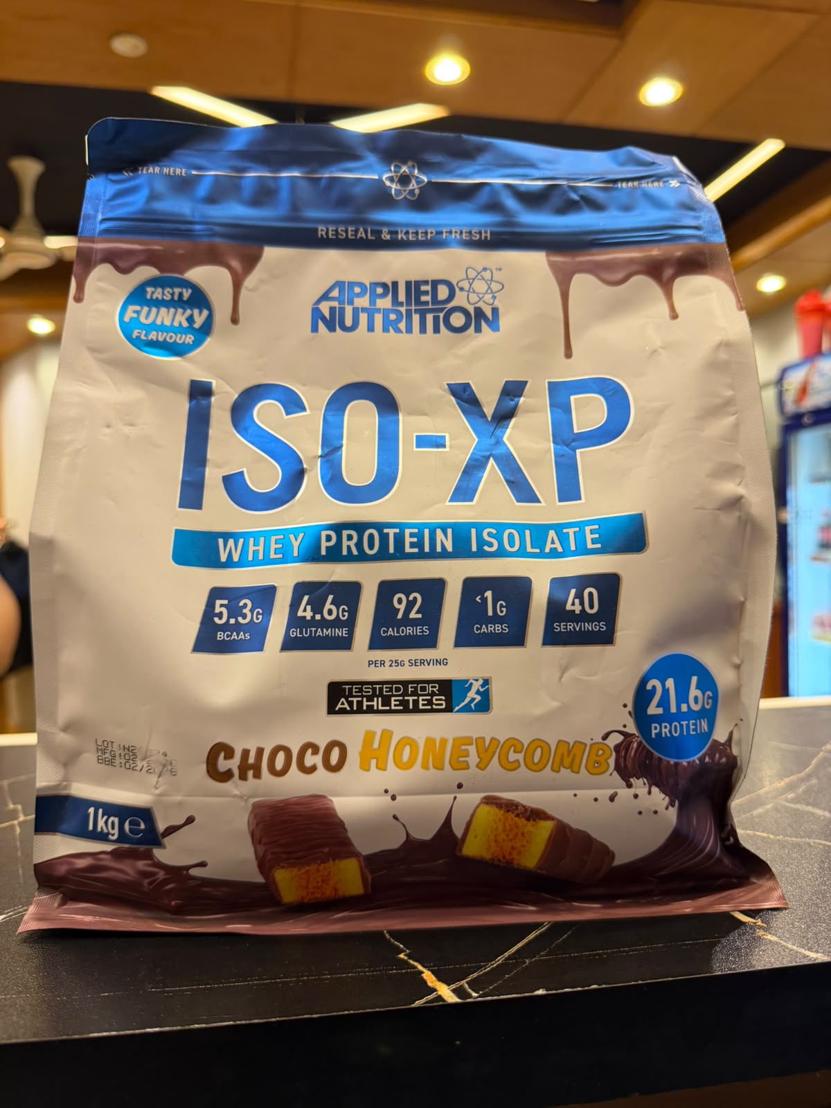 ISO XP APPLIED NUTRATION , 1KG , 40 SERVING CHOCO HONEYCOMB
