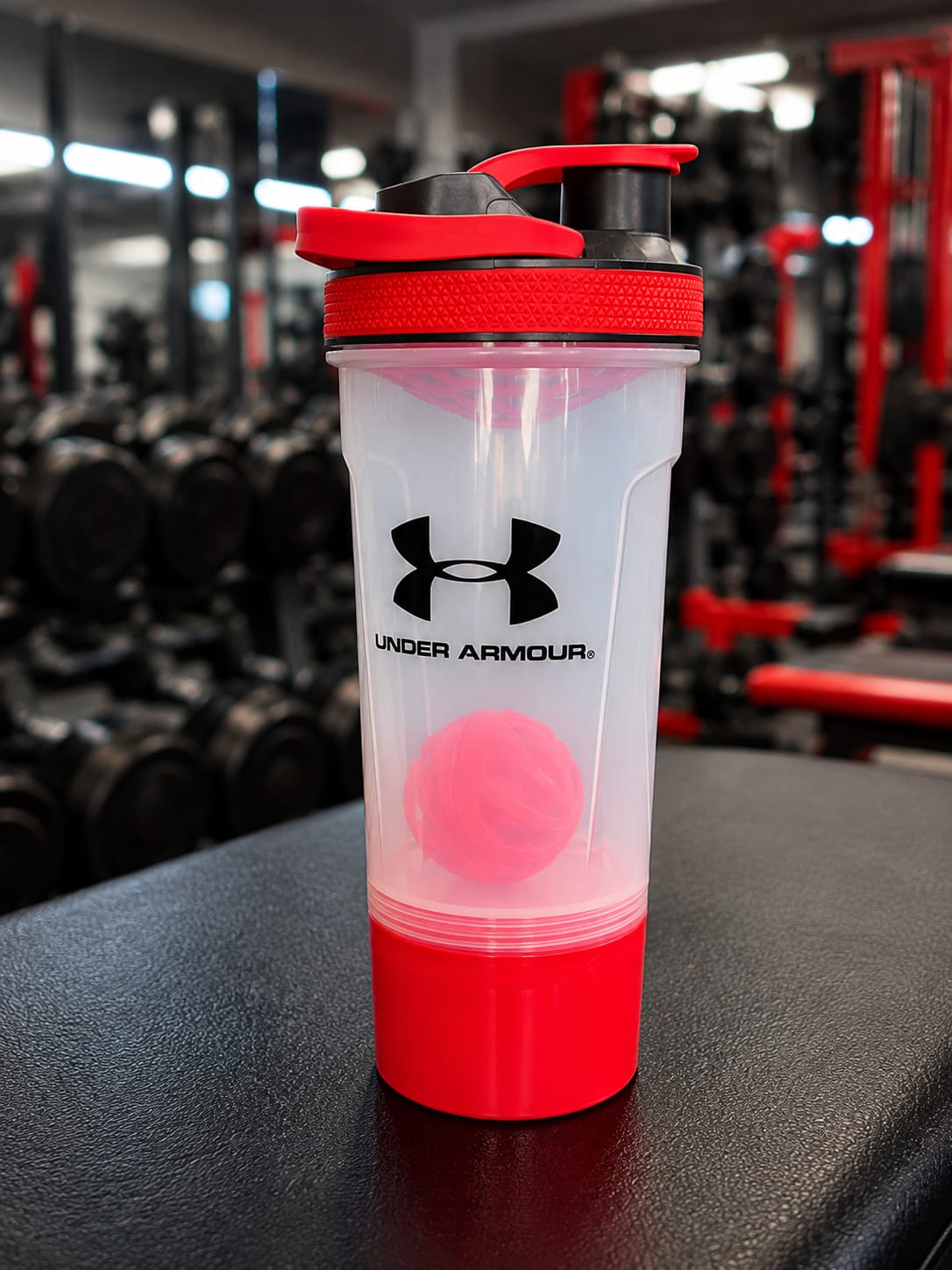 UNDER ARMOUR SHAKER , RED , 800ML