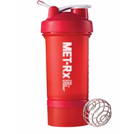 MET-REX SHAKER ( RED NEON ) 3 PART , 450+ML