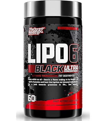 Nutrex Lipo-6 Black UC, 60 Capsules