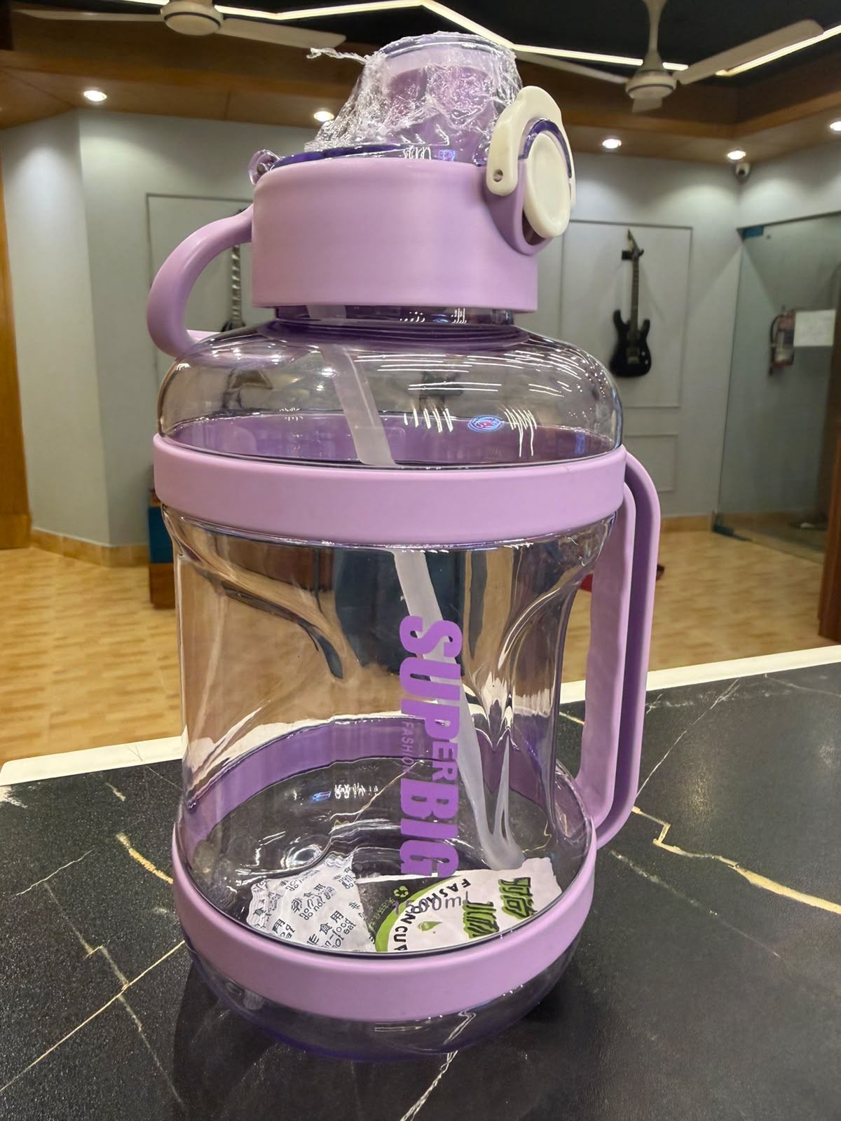 Super Big Water Bottle , 1500 ml Water Bottle , PURPLE