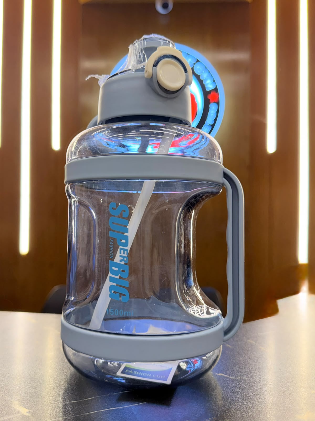 Super Big Water Bottle , 1500 ml Water Bottle , BLUE