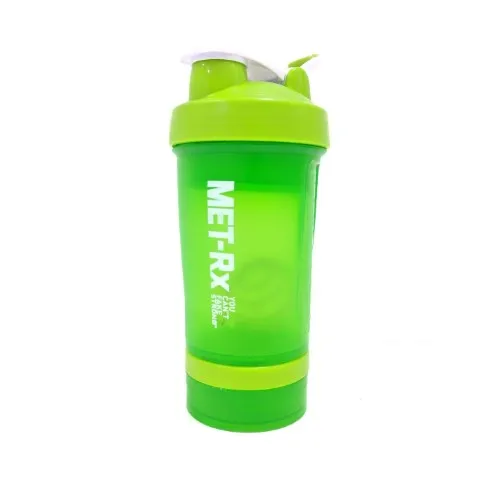 MET-REX SHAKER ( GREEN NEON ) 3 PART , 450+ML