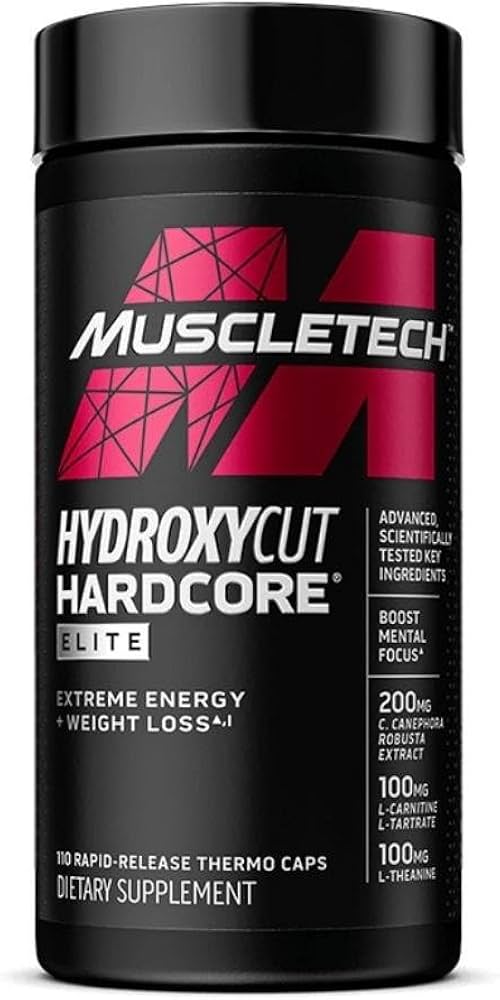 Muscletech Hydroxycut Hardcore Elite, 110 Ct