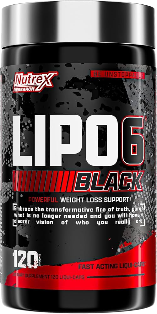 Nutrex Lipo-6 Black UC,120 Capsules